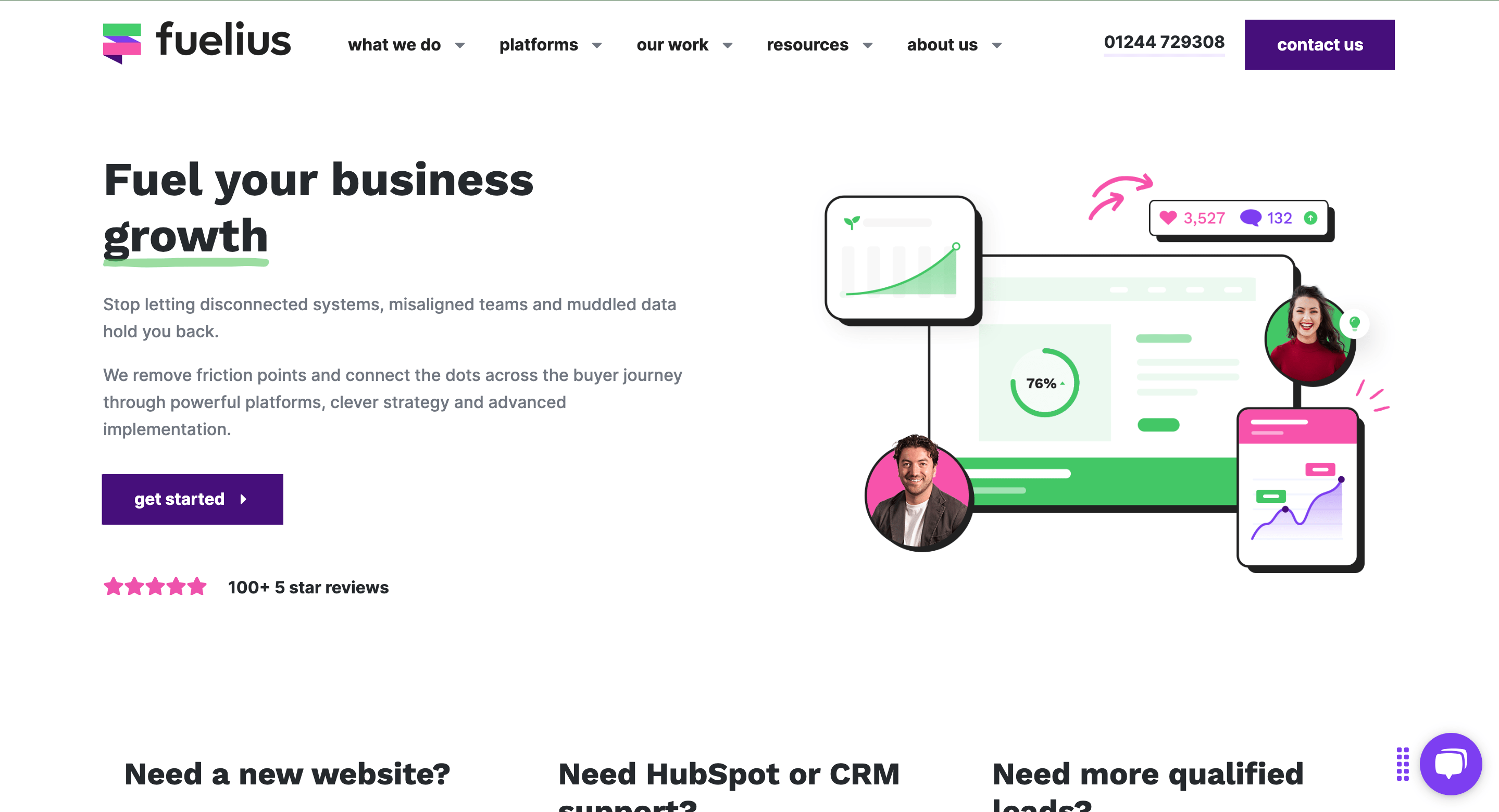 Fuelius homepage