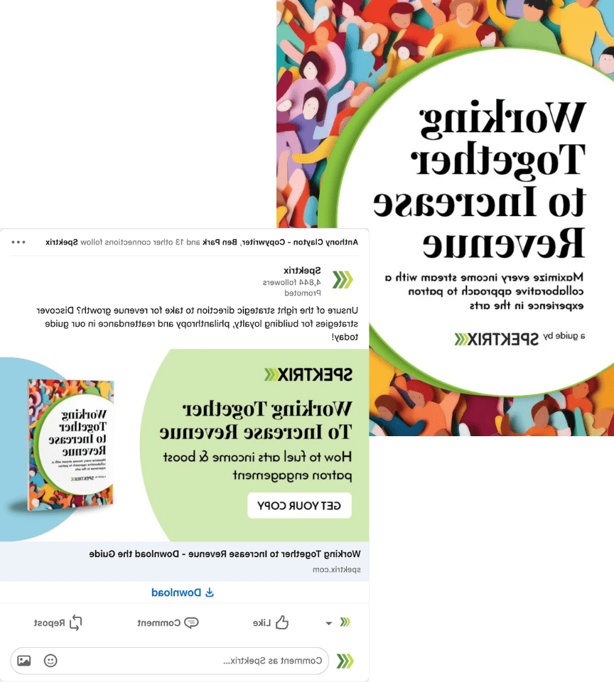 Spektrix ABM campaign creative