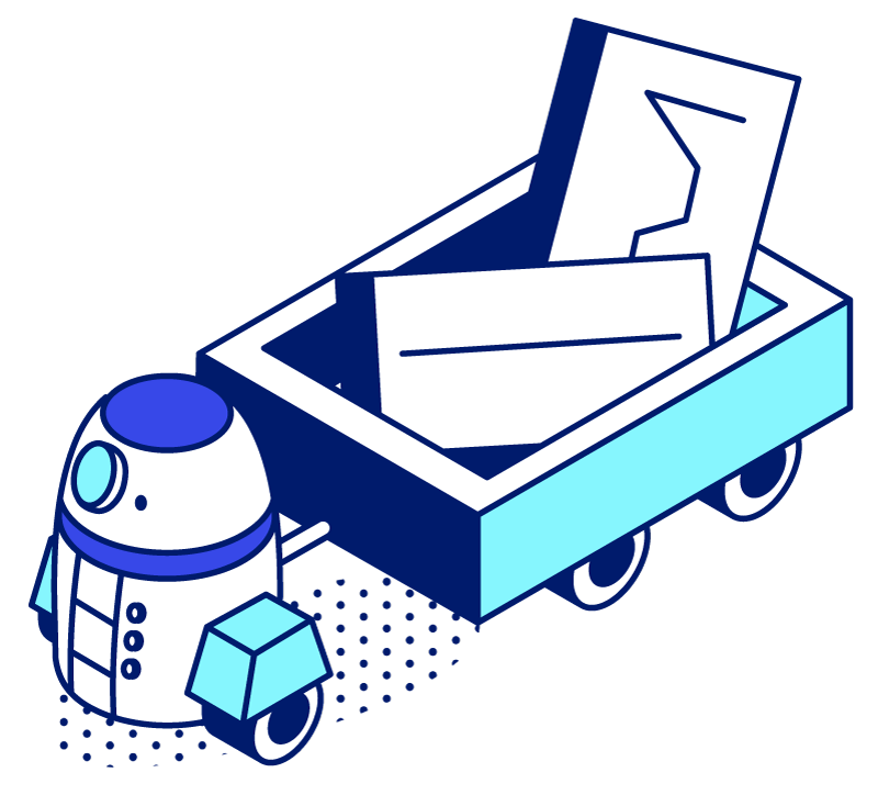 Two Wheeled Machine Pulling a Trailer with Two Graphs in