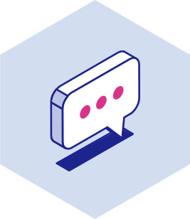 Speech bubble icon