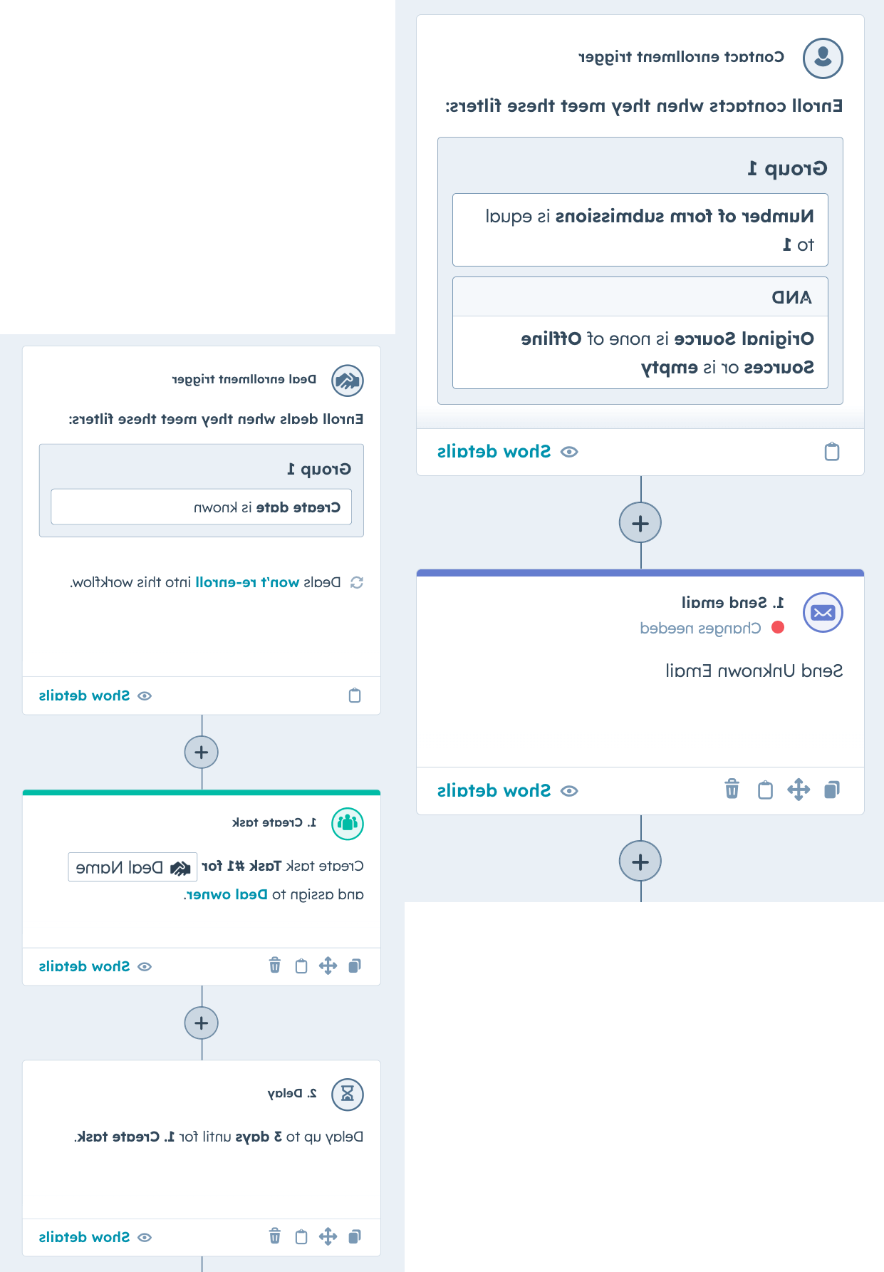 HubSpot workflows
